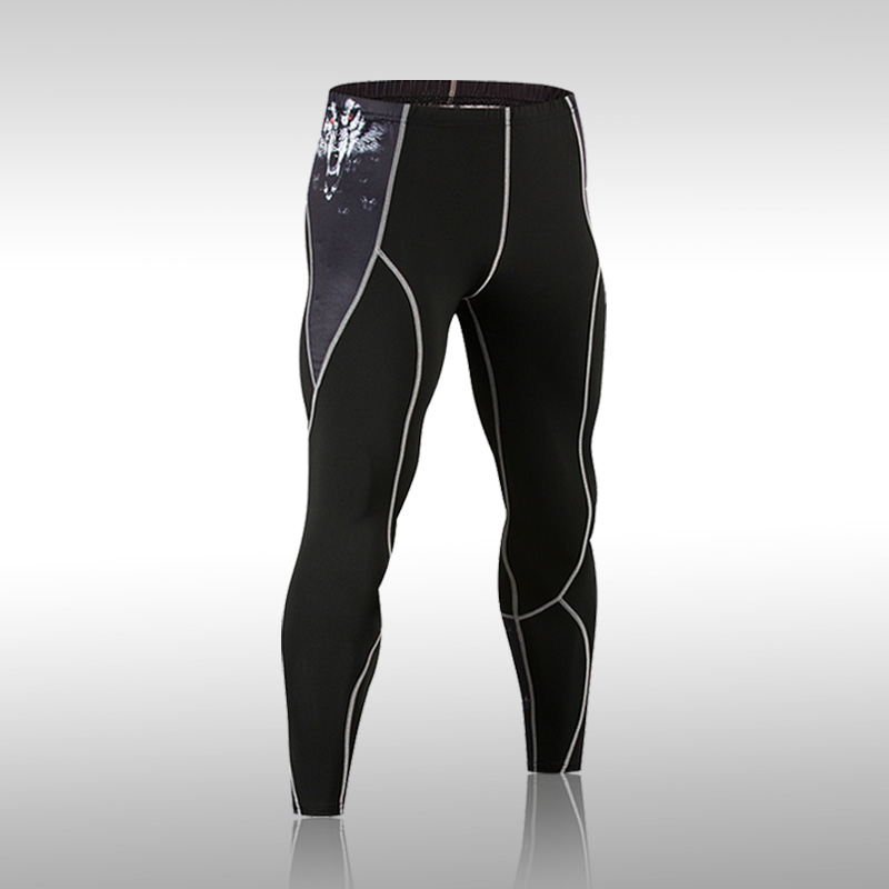 Crossfit Ga - Men's Compression Pants Tights Leggings Run