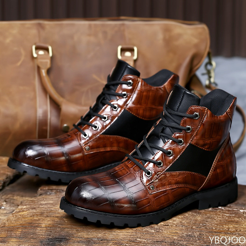 Crossfit Male - 2022 Men Boots Autumn Spring Leather