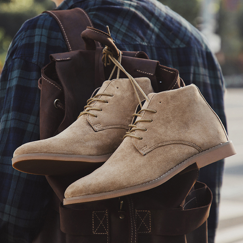 Chelsea Boots Men Spring  Autu - Crossfit Male ulasan dan harga