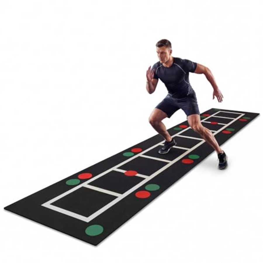 3-in-1 Agility Ladder Training - Speed Agility Dots ulasan dan harga
