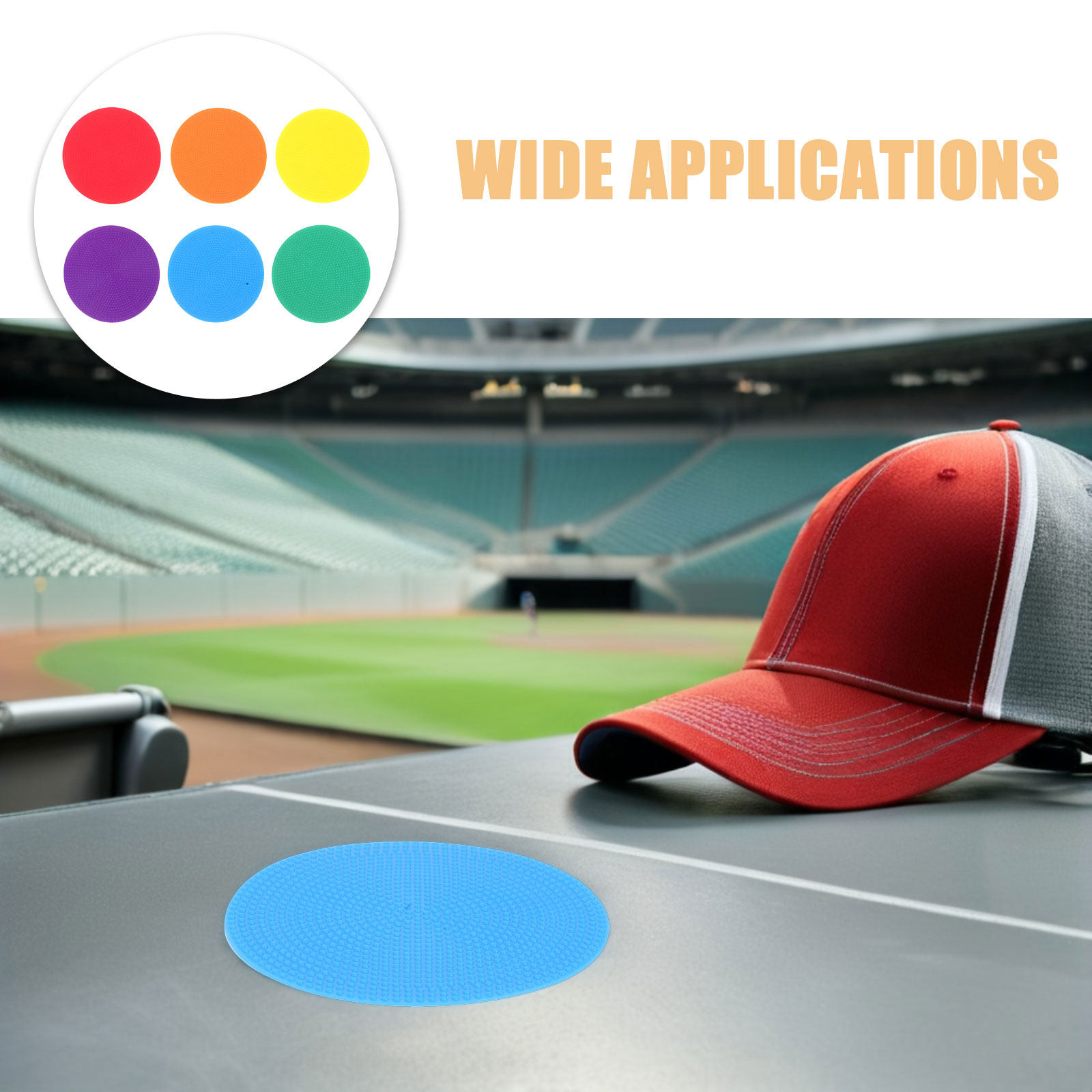 6Pcs Soccer Training Markers P - Speed Agility Dots ulasan dan harga