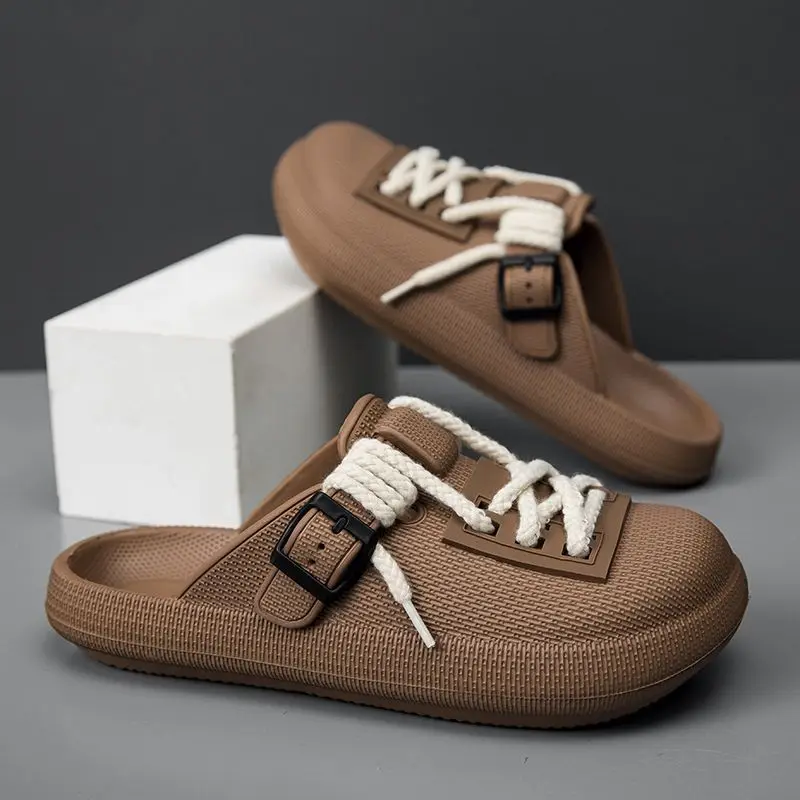 Flat Male Slipper Beach Soft M - Crossfit Male ulasan dan harga