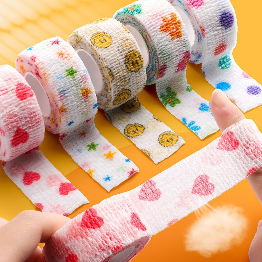 5Pcs/Lot 2.5cm Wide Colorful A - Finger Tape Athletic ulasan dan harga