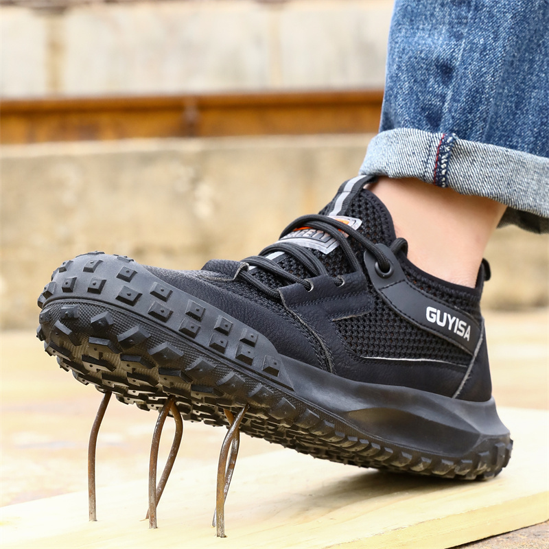 Work Sneakers Steel Toe Shoes  - Crossfit Male ulasan dan harga