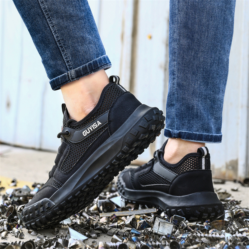 Work Sneakers Steel Toe Shoes  - Crossfit Male ulasan dan harga