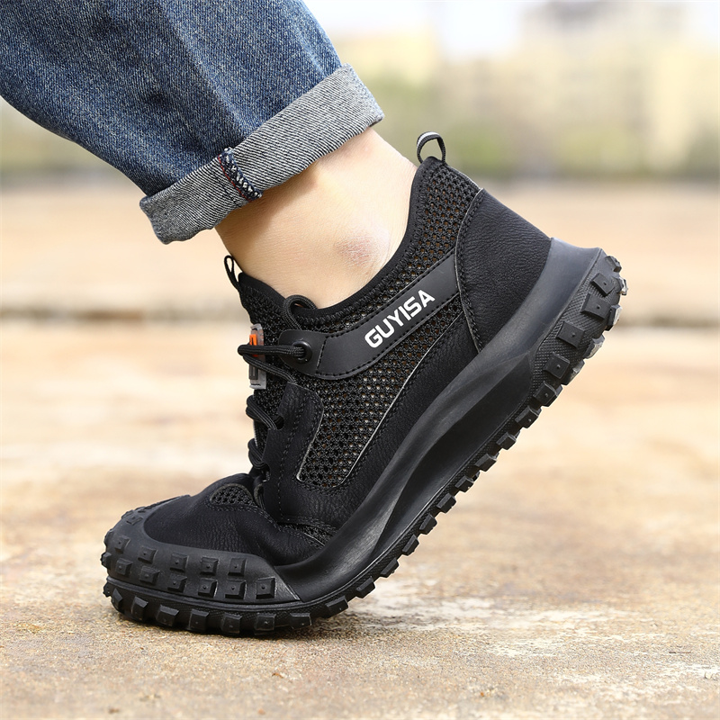 Work Sneakers Steel Toe Shoes  - Crossfit Male ulasan dan harga